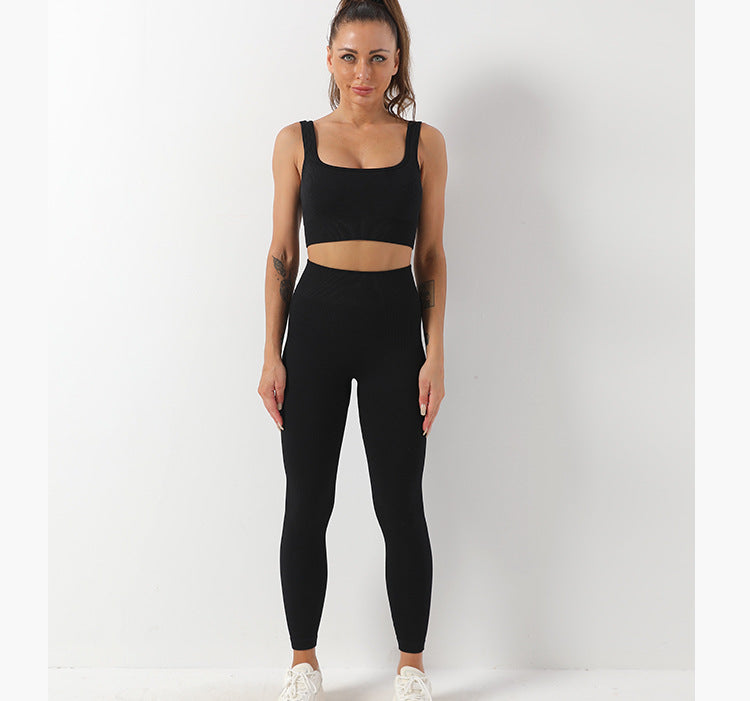 SculptForm Seamless High-Waist Two-Piece Set