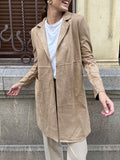 Lumen Velvet Trench Coat