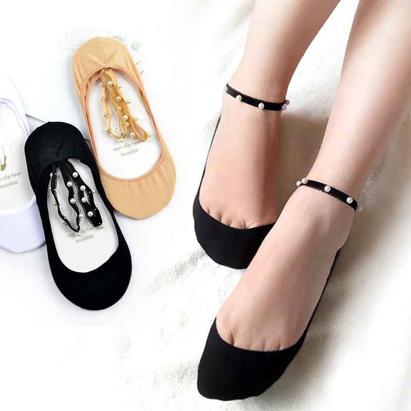 Ember Cotton Pearl Socks