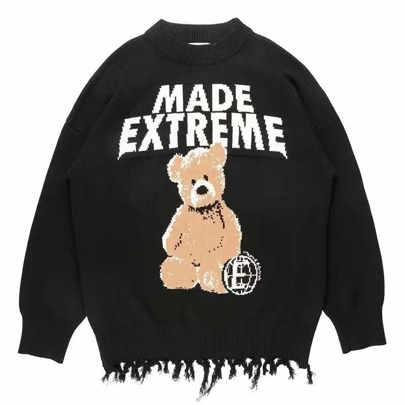 Atlas Men's Relaxed Letter-Print Sweater