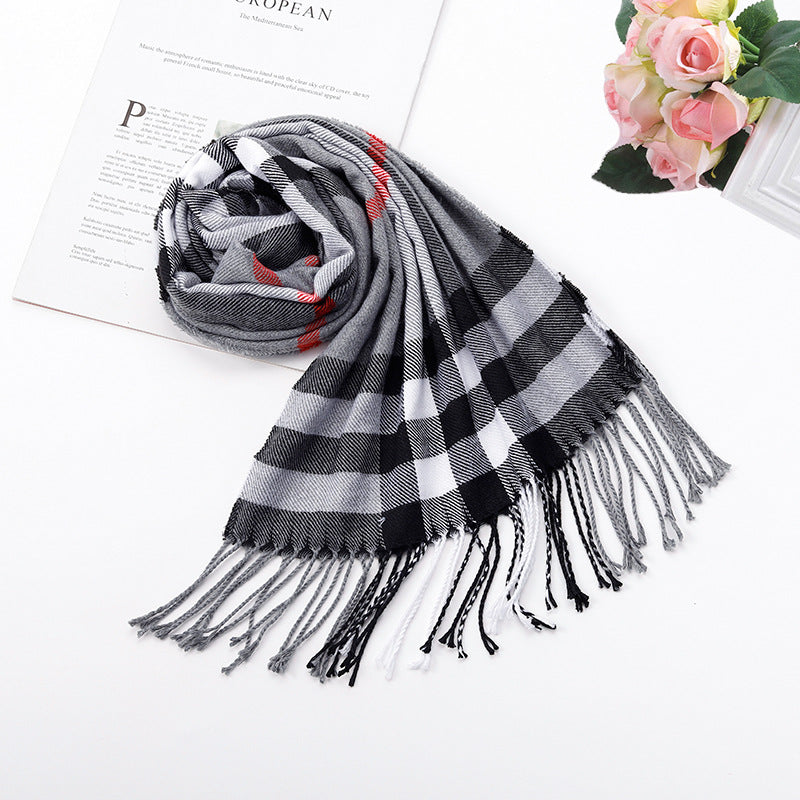 Ember Arden Plaid Scarf