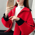 Lumen Wool Zip Lapel Cardigan