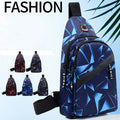 Carry Men's Printed Chest Bag