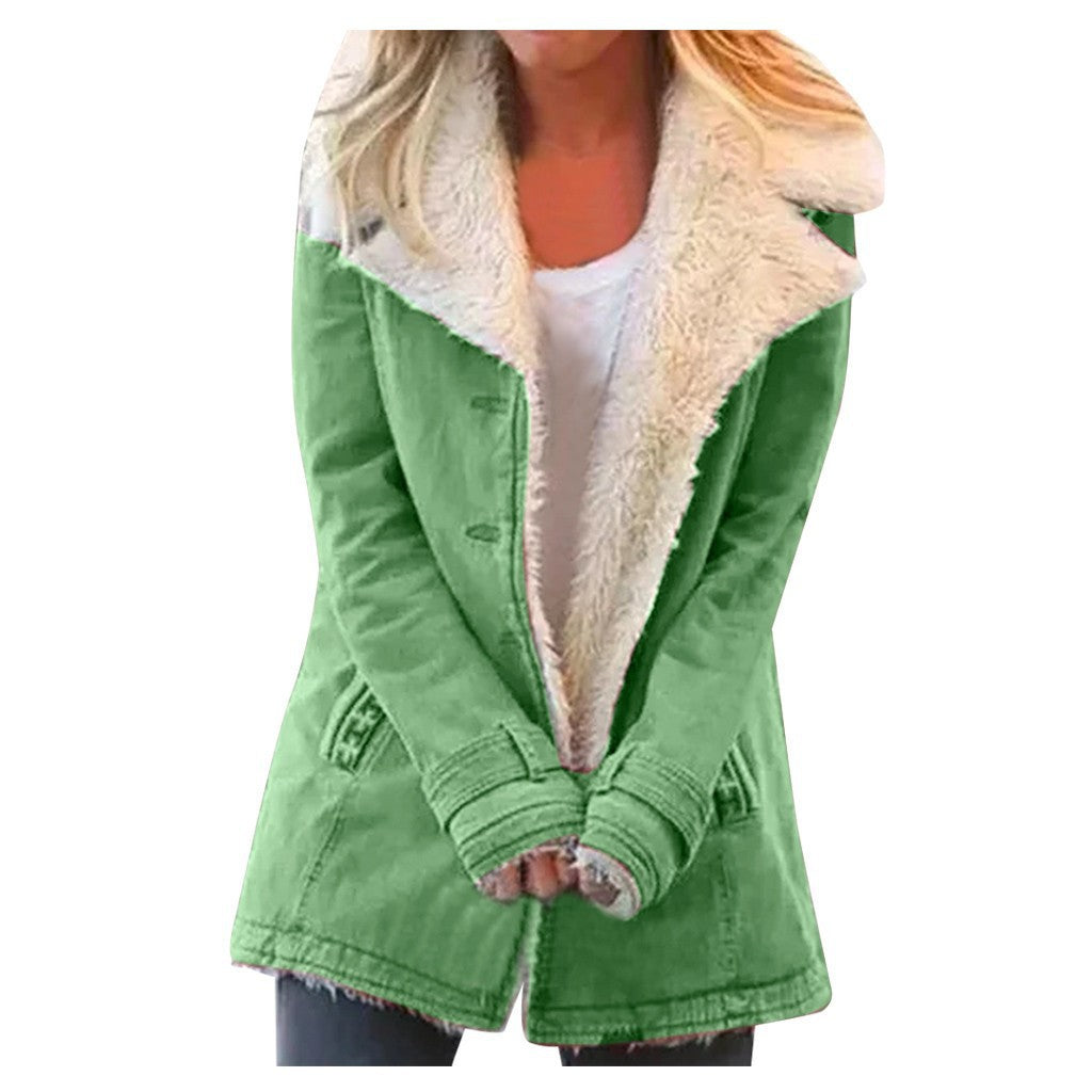 Cove Bexley Cotton Fleece-Lined Padded Jacket