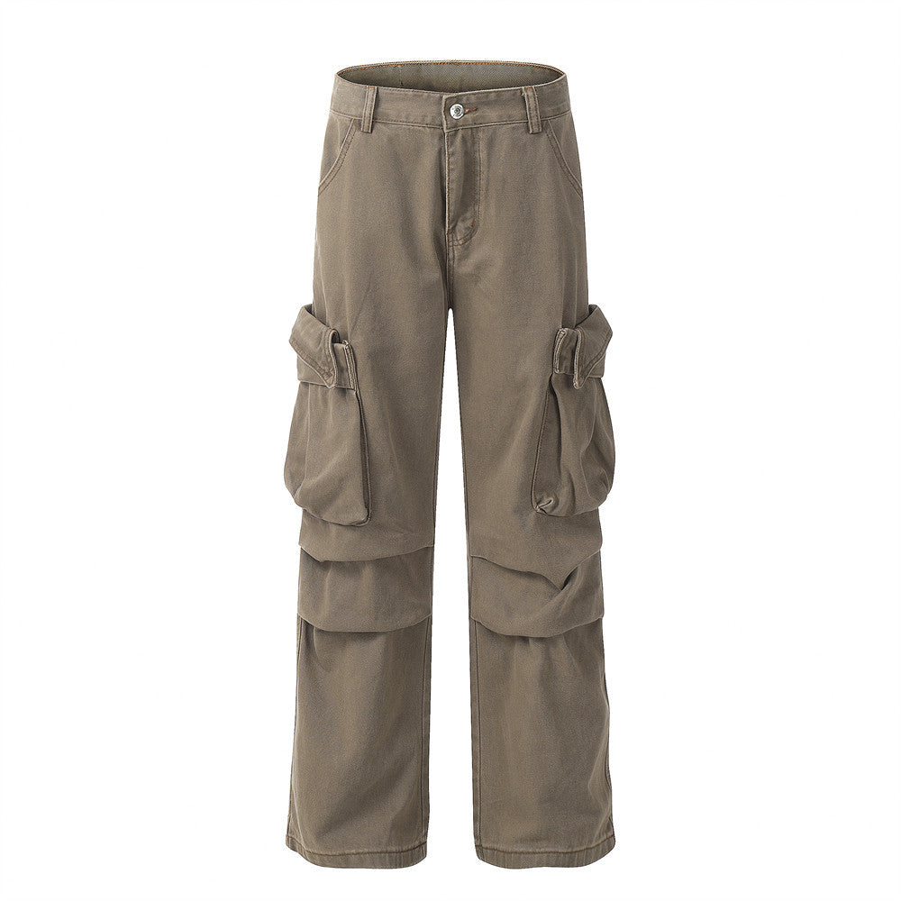 Indigo Calder Men's Denim Cargo Pants