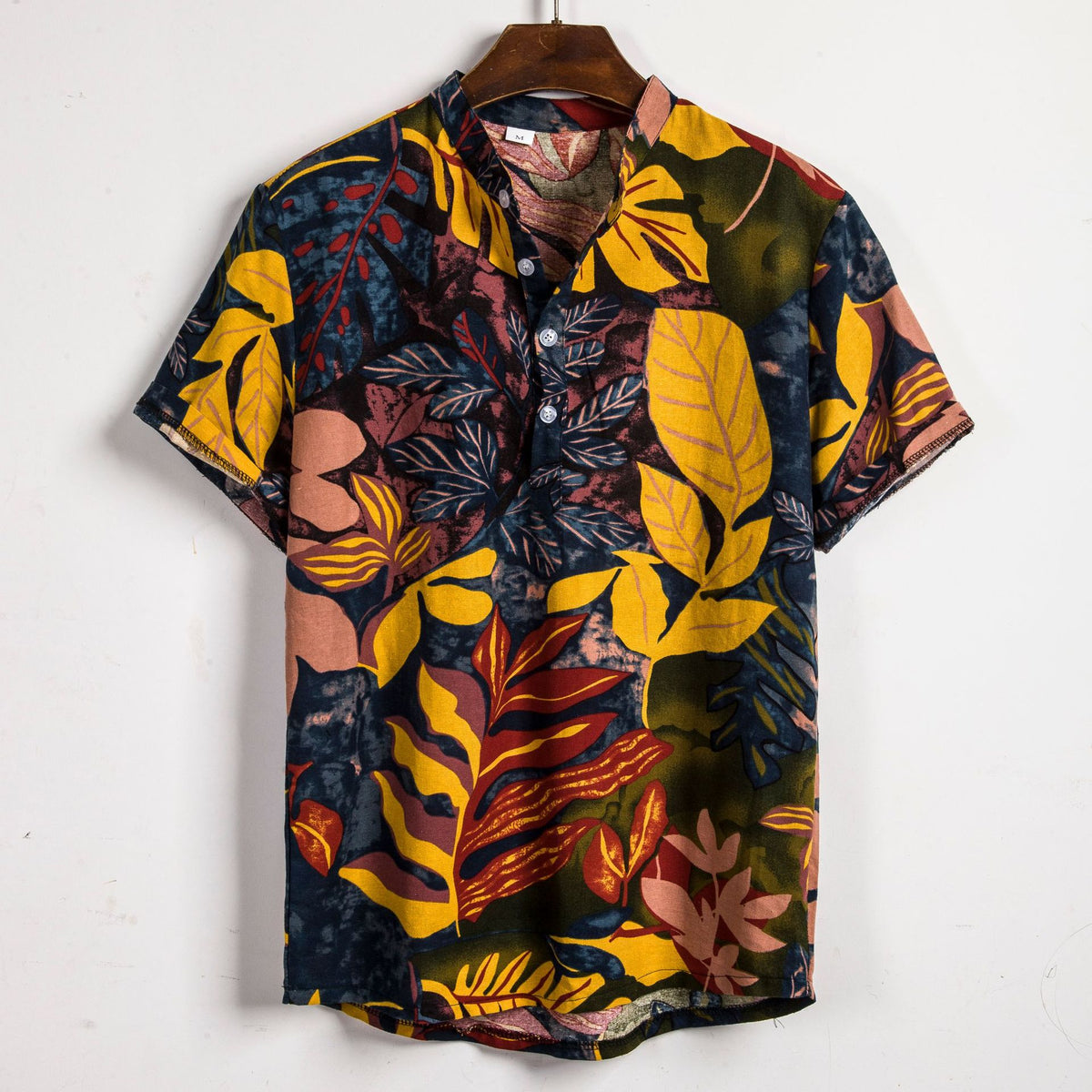 Metro Bexley Men's Short-Sleeve Linen Shirt