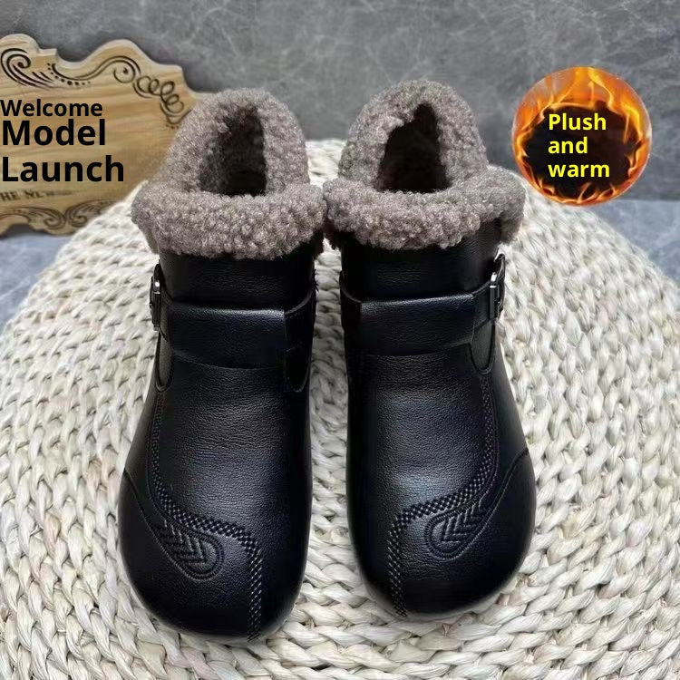 Stride Leather Ankle Boots