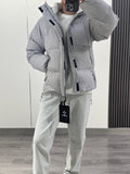 Lumen Hooded Warm Puffer Jacket