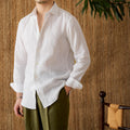Metro Bexley Men's Linen Long-Sleeve Shirt
