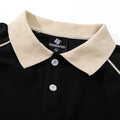 Metro Men's Short-Sleeve Letter-Print Printed Polo Shirt