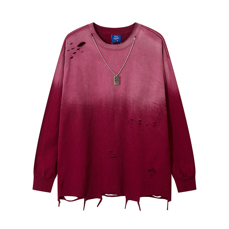 Archive Men's Long-Sleeve Tie-Dye Gradient T-Shirt