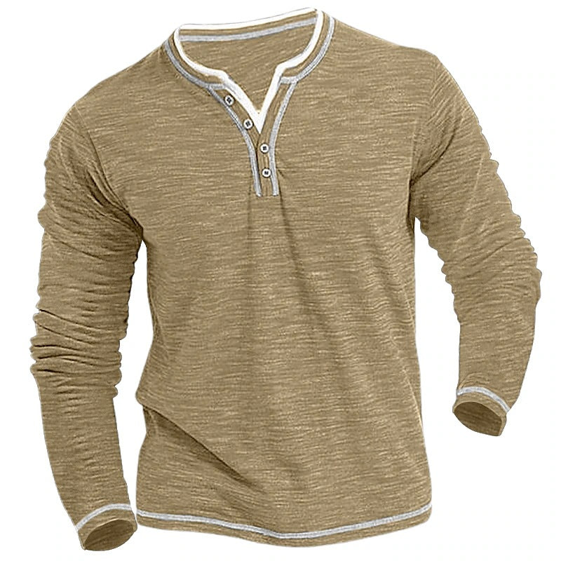 Metro Calder Men's Henley Shirt