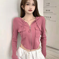 Hearth Short Hooded Cardigan
