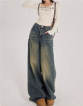 Indigo Fenwick Wide-Leg Jeans