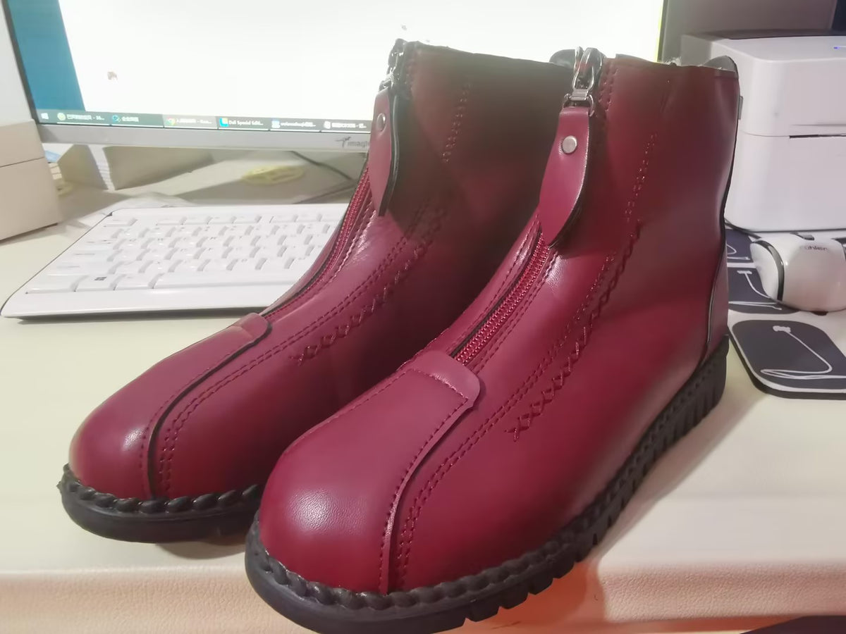 Stride Zip Warm Ankle Boots