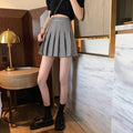 Sway Plaid Pleated Skirt