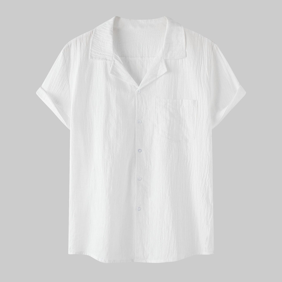 Metro Arden Men's Linen Cotton Short-Sleeve Shirt