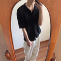 Atlas Men's Lapel Vintage Sweater