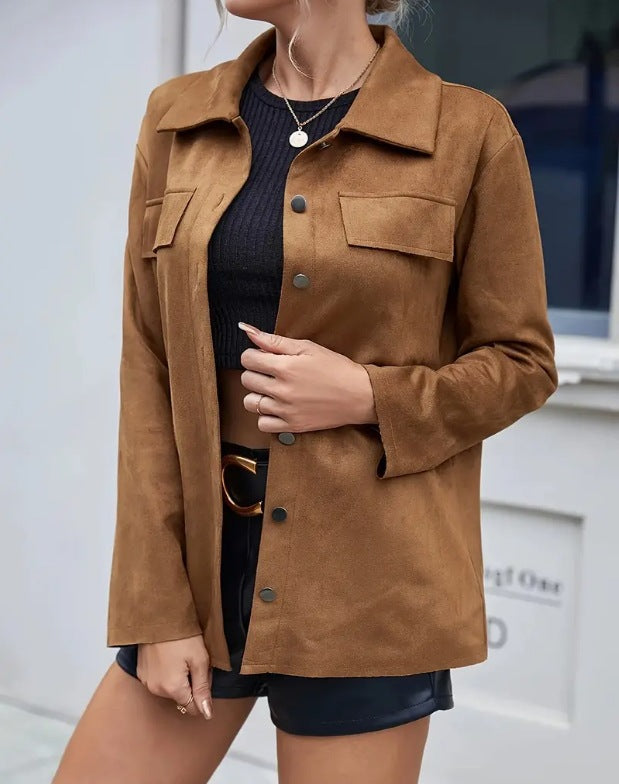 Halo Leather Slim Cardigan