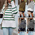Hearth Striped Turtleneck Sweater