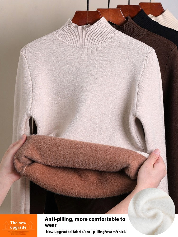 Hearth Bexley Fleece-Lined Thick Turtleneck Sweater