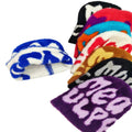 Ember Knit Letter-Print Jacquard Beanie