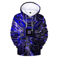 District Bexley Men's 3D-Print Hoodie