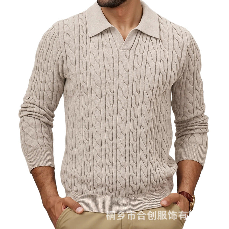 Atlas Men's Cable-Knit Sweater