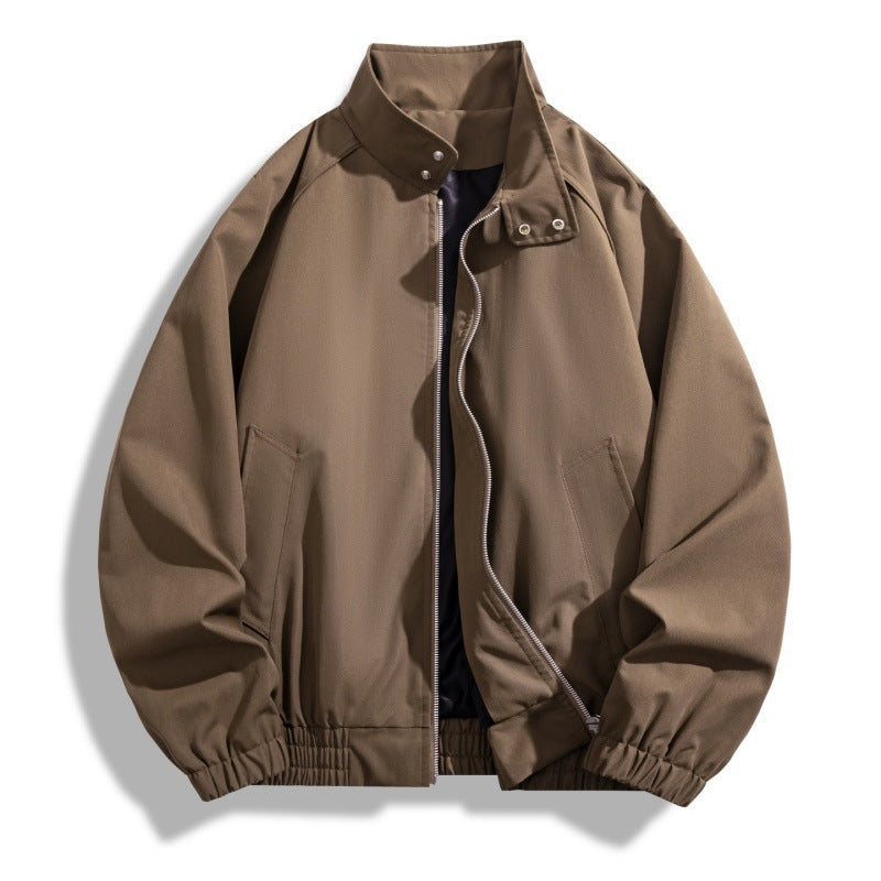 District Men's Relaxed Stand-Collar Jacket