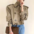 Lumen Arden Short Trench Coat