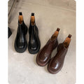 Stride Leather Vintage Ankle Boots