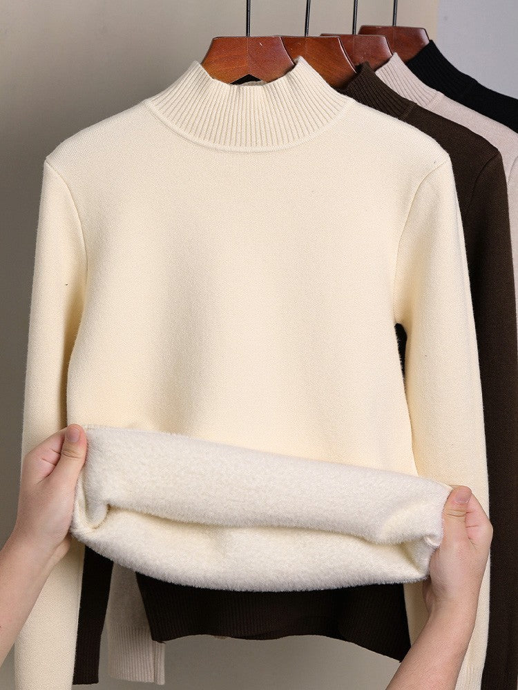 Hearth Bexley Fleece-Lined Thick Turtleneck Sweater