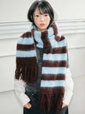 Ember Striped Warm Scarf