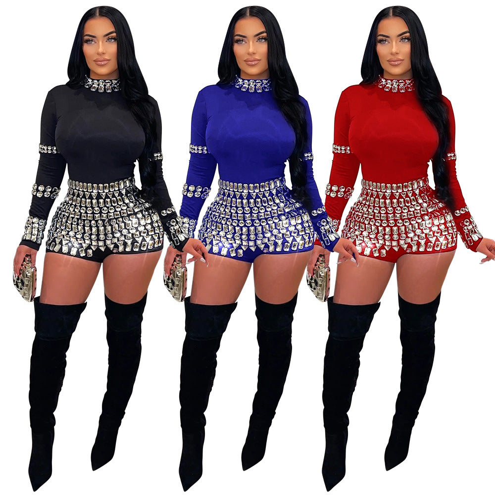 Contour Slim Rhinestone Bodysuit