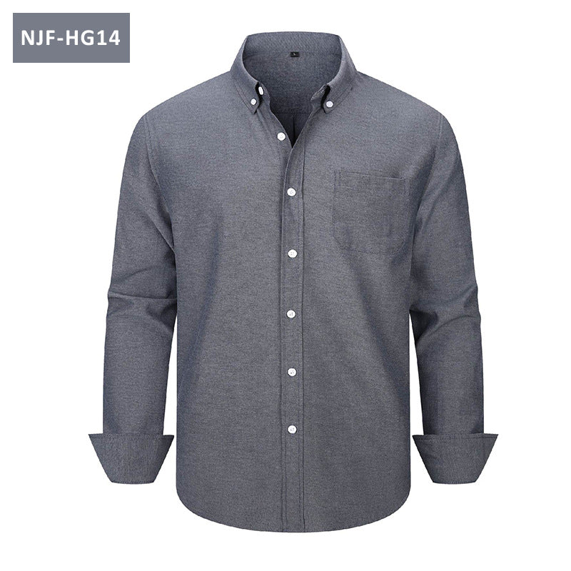 Metro Bexley Men's Long-Sleeve Oxford Shirt