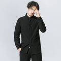 Metro Bexley Men's Linen Cotton Long-Sleeve Shirt