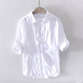 Metro Arden Men's Linen Long-Sleeve Shirt