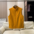 District Men's Fleece-Lined Zip-Up Stand-Collar Vest