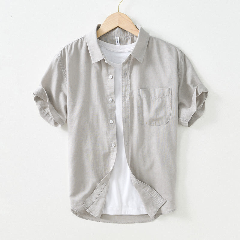 Metro Men's Linen Cotton Shirt