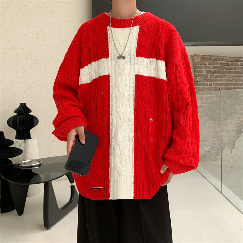 Atlas Men's Knit Relaxed Vintage Coat