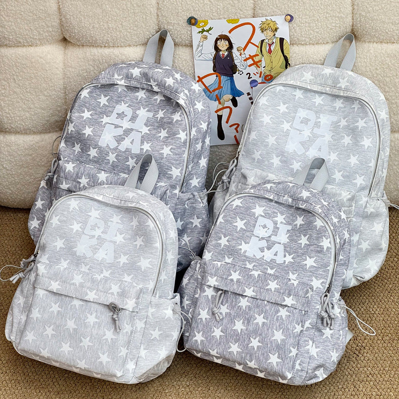 Carry Letter-Print Printed Minimalist Backpack