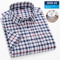 Metro Men's Cotton Short-Sleeve Oxford Shirt