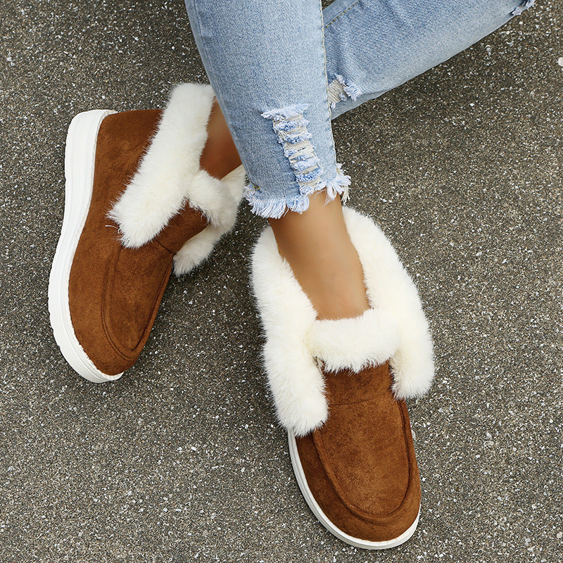 Stride Arden Plush Ankle Snow Boots