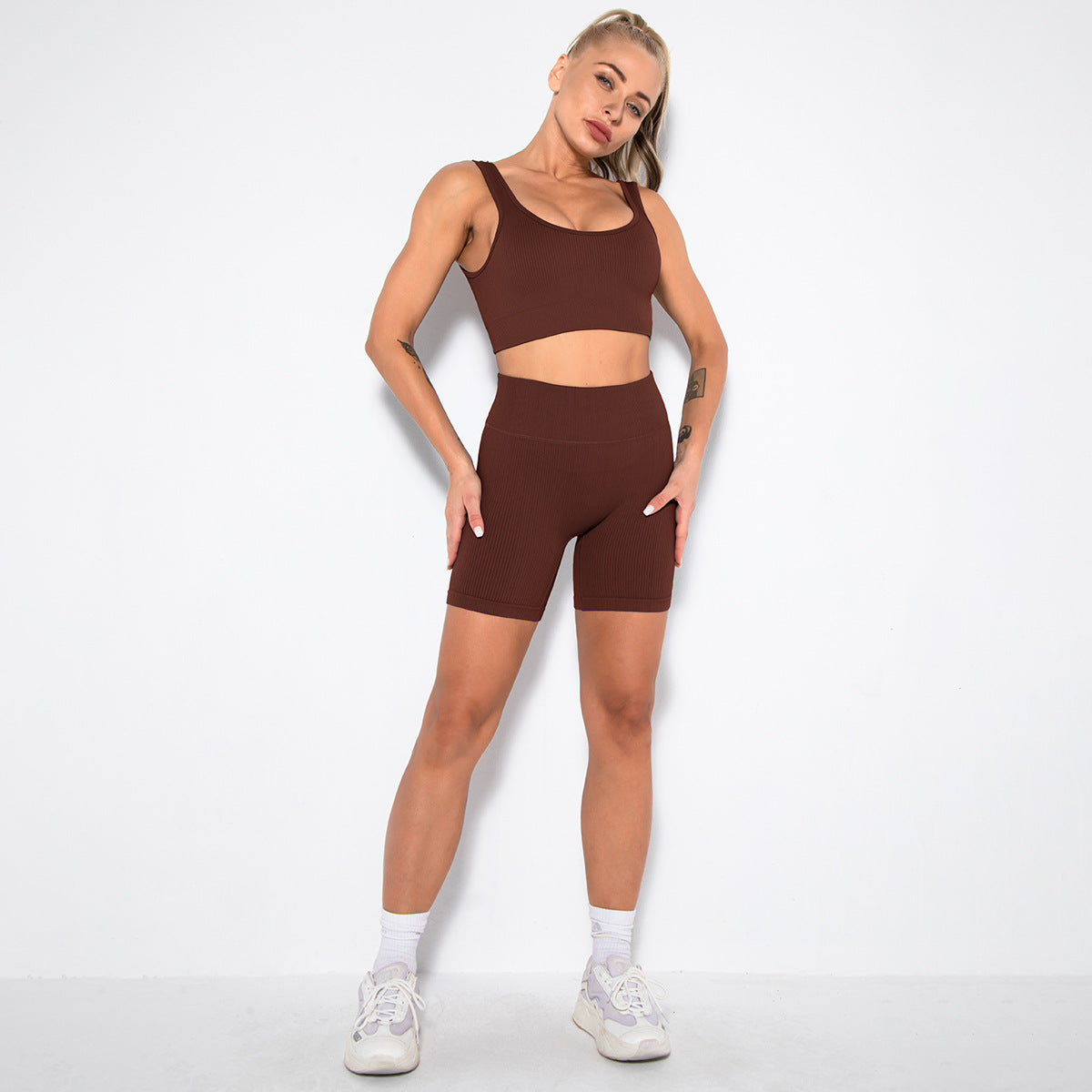 SculptForm Knit Seamless Yoga Set