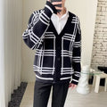 Atlas Men's Striped Retro Cardigan