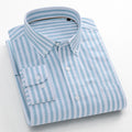 Metro Men's Cotton Striped Shirt