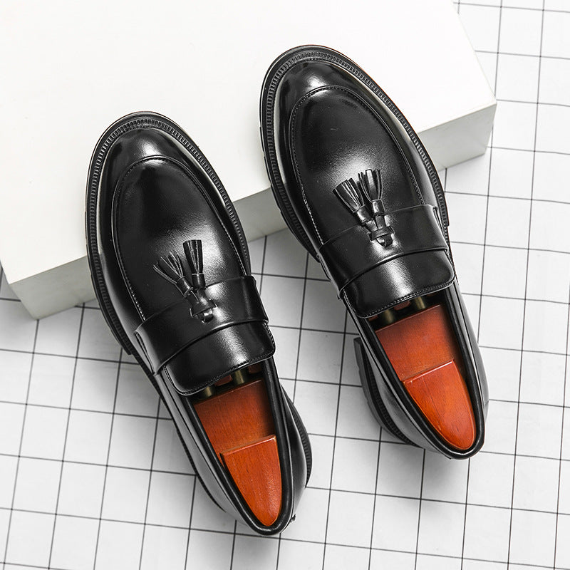 Stride Men's Leather Breathable Shoes