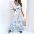 Flow Linen Lapel Co-ord Set