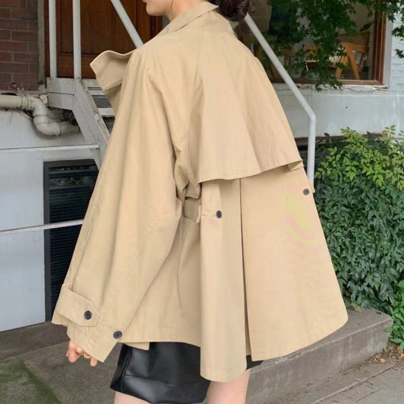 Lumen Relaxed Retro Trench Coat
