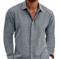 Archive Men's Linen Cotton Long-Sleeve T-Shirt